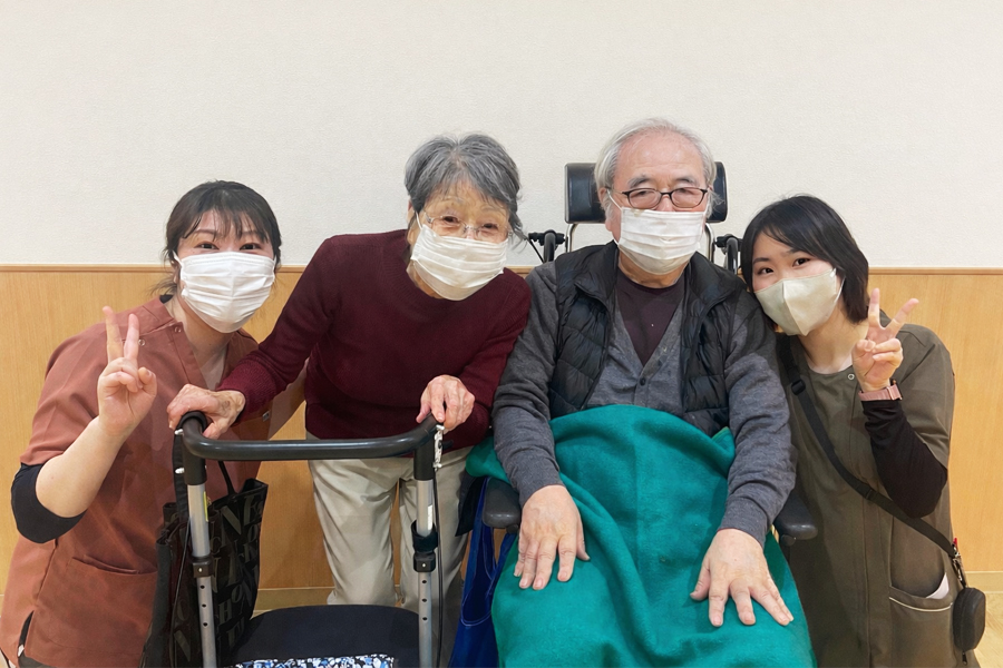 ご利用者様と職員